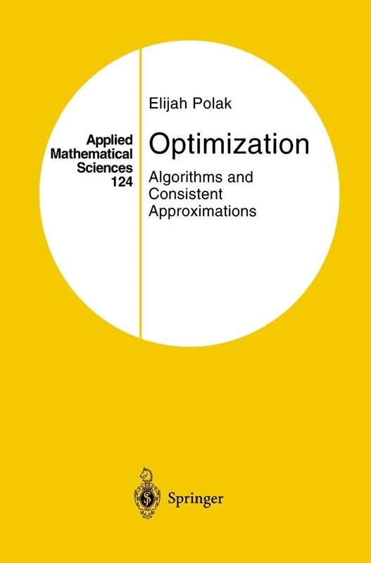 Optimization: Algorithms and Consistent Approximations: 124 (Applied Mathematical Sciences, 124)