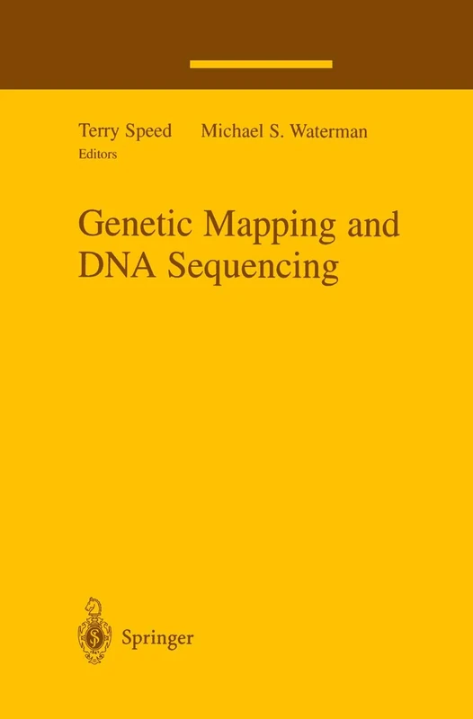 Genetic Mapping and DNA Sequencing: 81 (The IMA Volumes in Mathematics and its Applications)
