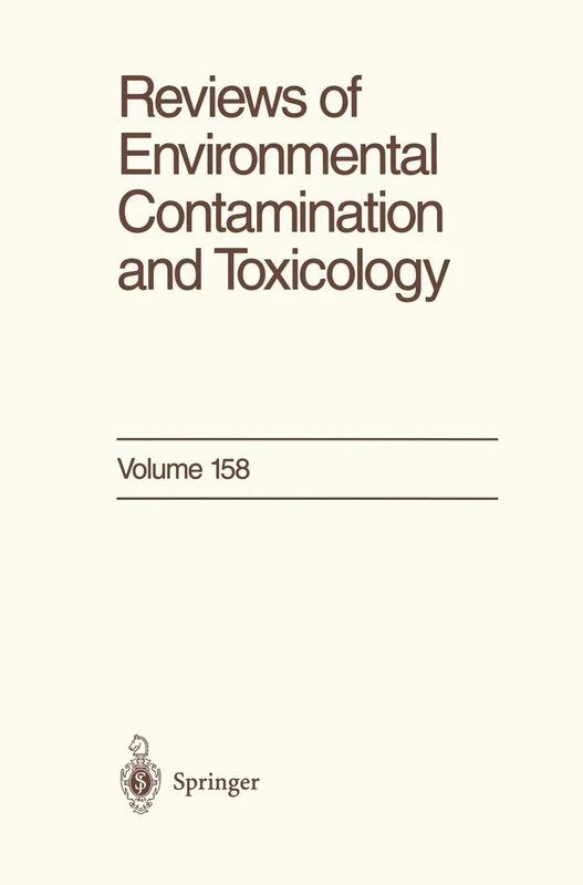 Springer Reviews of Environmental Contamination and Toxicology 158