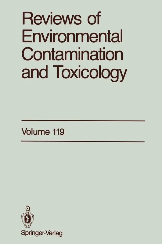 Reviews of Environmental Contamination and Toxicology: Continuation of Residue Reviews: 119