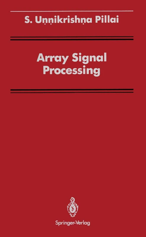 Array Signal Processing (Signal Processing and Digital Filtering)