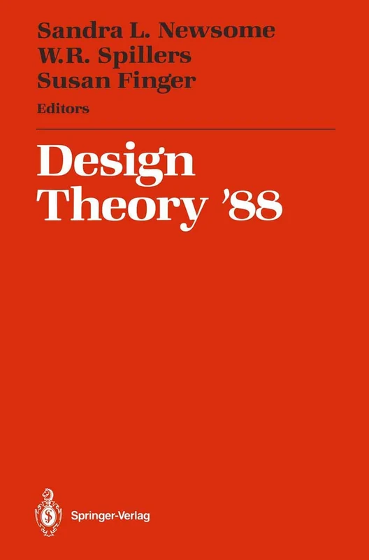 Design Theory ’88: Proceedings of the 1988 NSF Grantee Workshop on Design Theory and Methodology - Image 1
