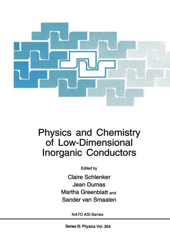 Physics and Chemistry of Low-Dimensional Inorganic Conductors: 354 (NATO Science Series B:, 354)
