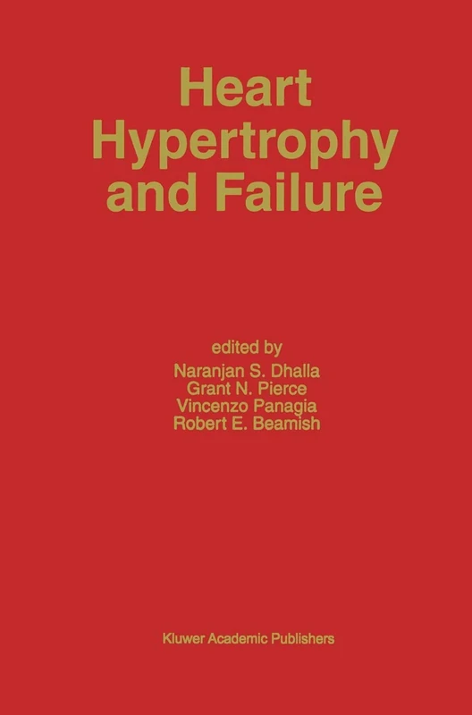Heart Hypertrophy and Failure: 169 (Developments in Cardiovascular Medicine, 169)