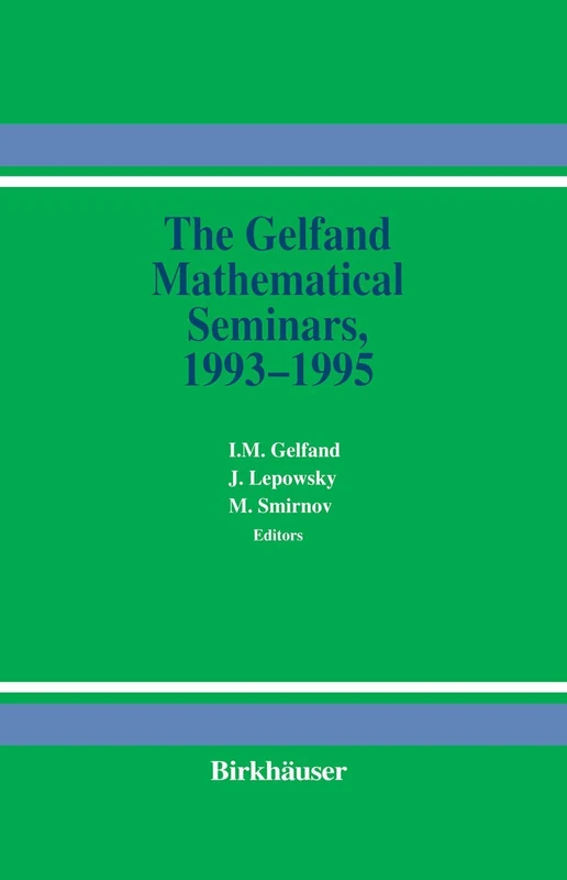 The Gelfand Mathematical Seminars, 1993–1995 - Image 1