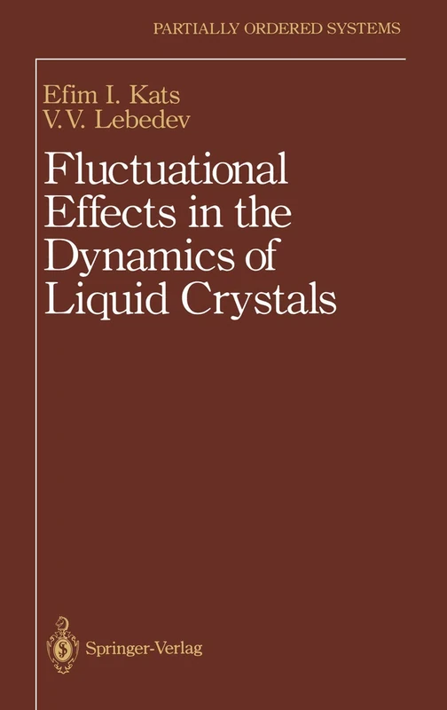 Fluctuational Effects in the Dynamics of Liquid Crystals (Partially Ordered Systems)