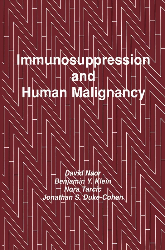 Immunosuppression and Human Malignancy (Contemporary Immunology)