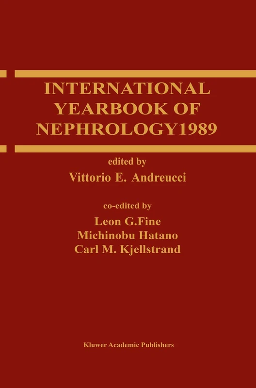 International Yearbook of Nephrology 1989: 1