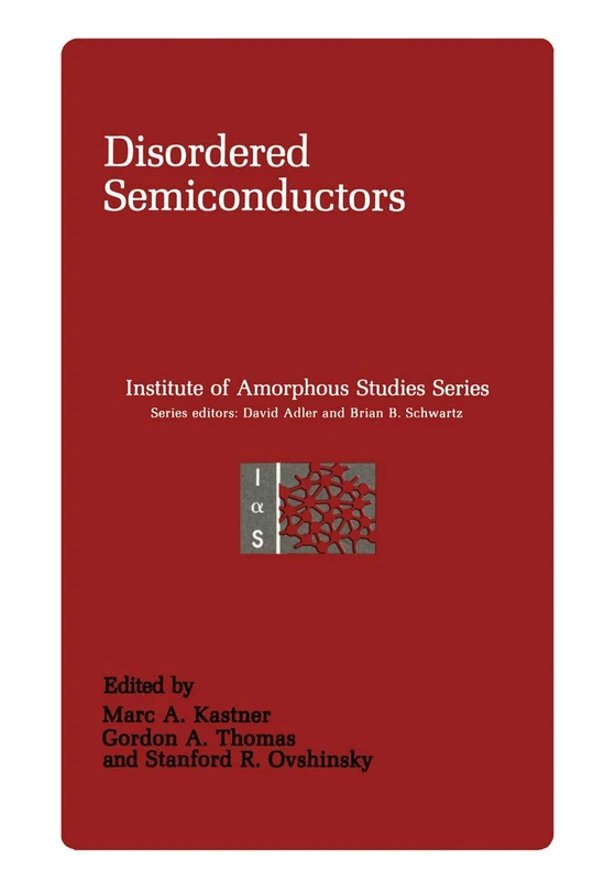 Disordered Semiconductors (Institute for Amorphous Studies Series) - Image 1
