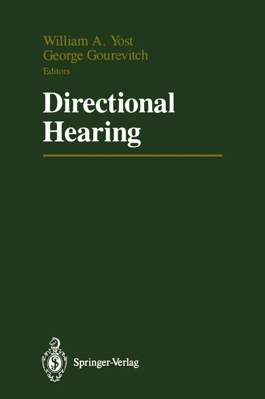 Directional Hearing (Proceedings in Life Sciences)