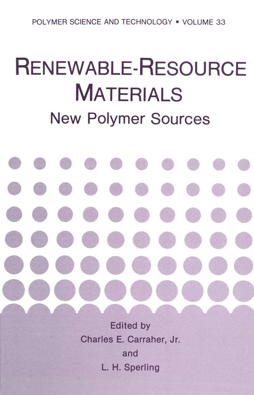Renewable-Resource Materials: New Polymer Sources (Nonprofit Management and Finance)