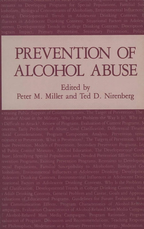 Prevention of Alcohol Abuse