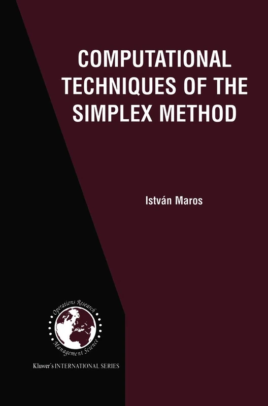 Computational Techniques of the Simplex Method: 61 (International Series in Operations Research & Management Science, 61) - Image 1
