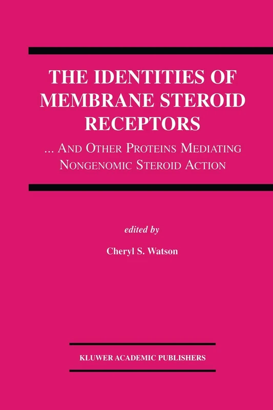 The Identities of Membrane Steroid Receptors: ...And Other Proteins Mediating Nongenomic Steroid Action