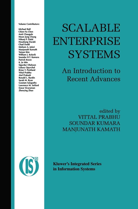 Scalable Enterprise Systems: An Introduction to Recent Advances: 3 (Integrated Series in Information Systems, 3) - Image 1