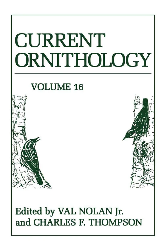 Springer Current Ornithology: 16 - Avian Biology Research