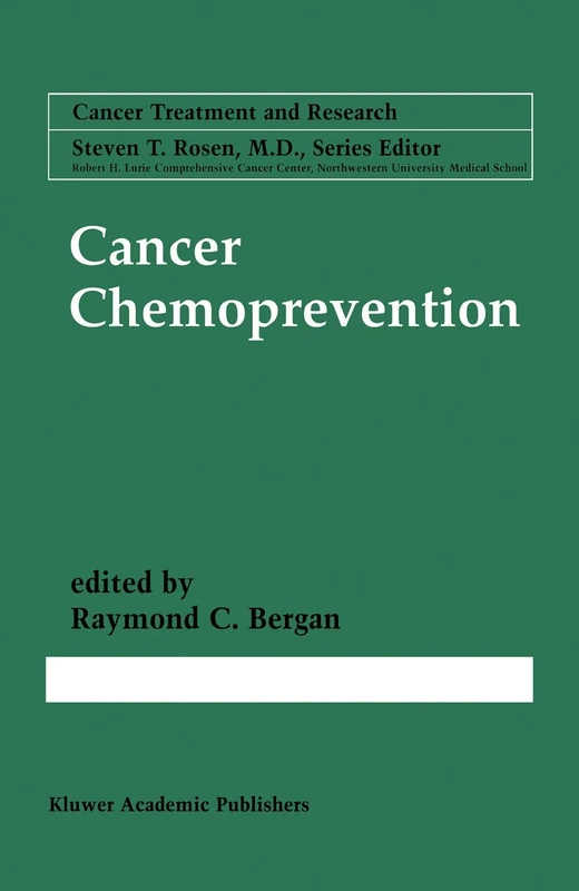 Springer Cancer Chemoprevention: 106 - Oncology Research Book