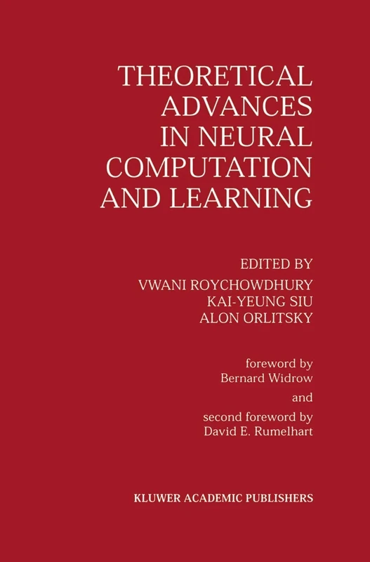 Theoretical Advances in Neural Computation and Learning