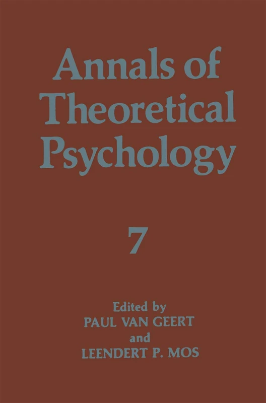 Annals of Theoretical Psychology: 7
