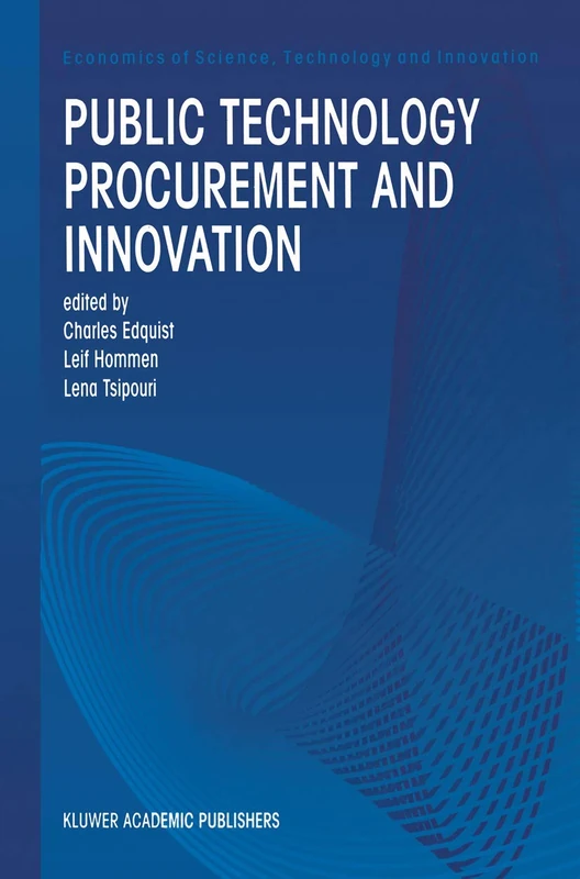 Springer Public Technology Procurement and Innovation - Book
