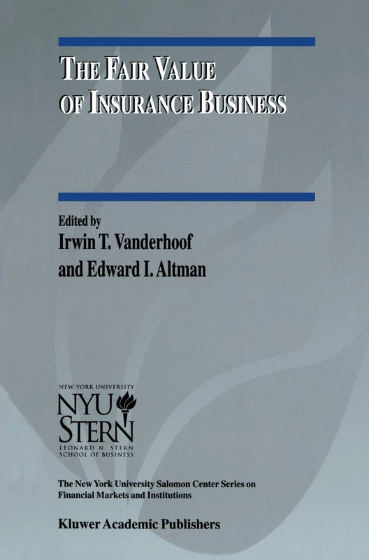 Springer - The Fair Value of Insurance Business (NYU Series 5)