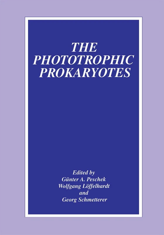 The Phototrophic Prokaryotes