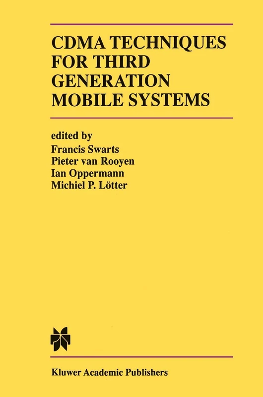 Springer CDMA Techniques for 3G Mobile Systems - Vol 487