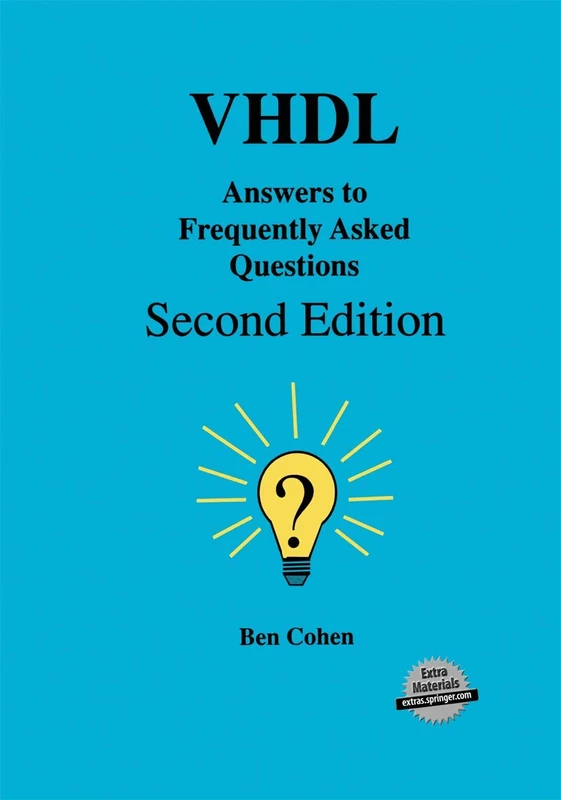 Springer VHDL Answers to Frequently Asked Questions Book