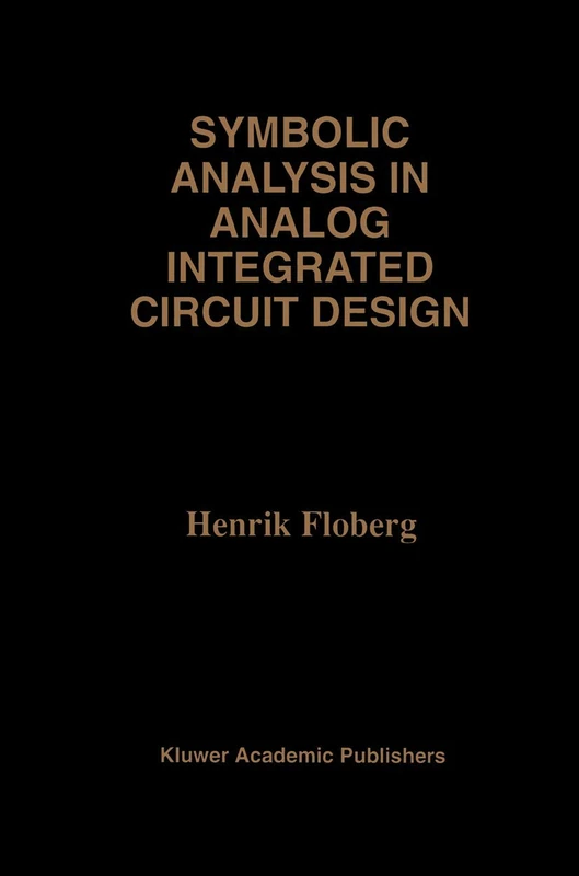 Springer Symbolic Analysis in Analog IC Design - Book 413