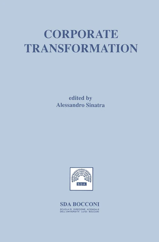 Springer - Corporate Transformation by Alessandro Sinatra