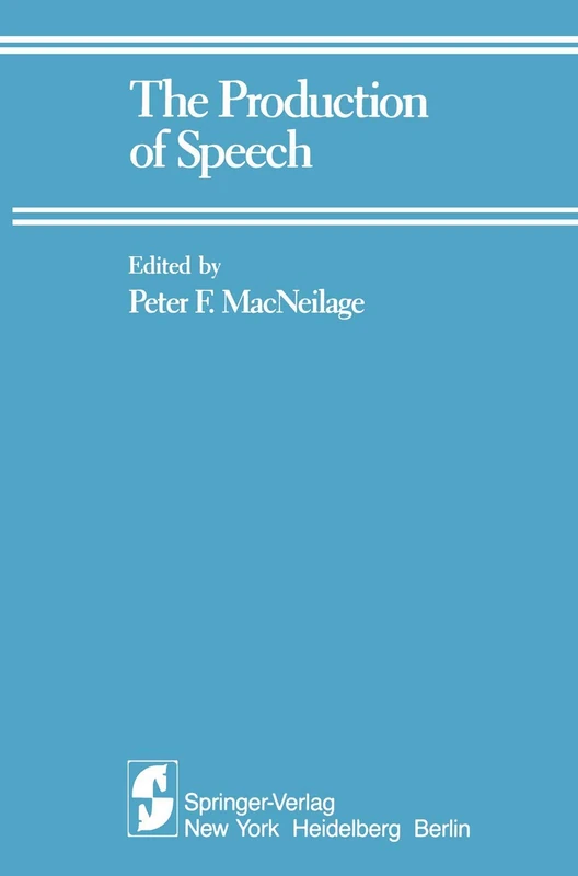 The Production of Speech