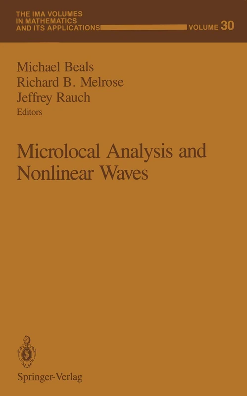 Microlocal Analysis and Nonlinear Waves: 30 (The IMA Volumes in Mathematics and its Applications, 30)