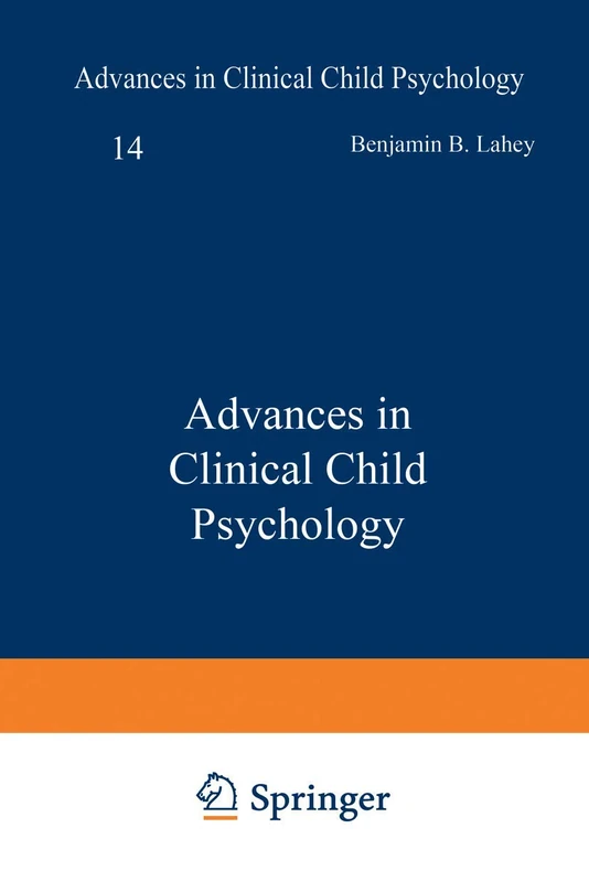 Advances in Clinical Child Psychology: 14