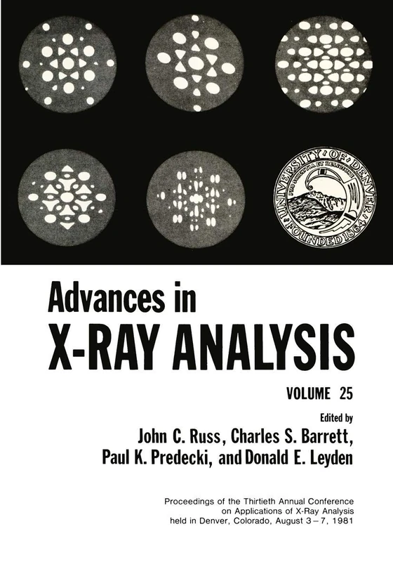 Advances in X-Ray Analysis: Volume 25 - Image 1