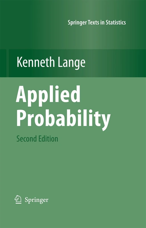 Applied Probability (Springer Texts in Statistics)