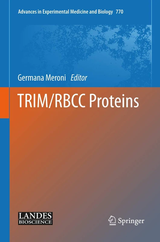 Springer TRIM/RBCC Proteins: 770 Advances in Experimental Medicine - Image 1