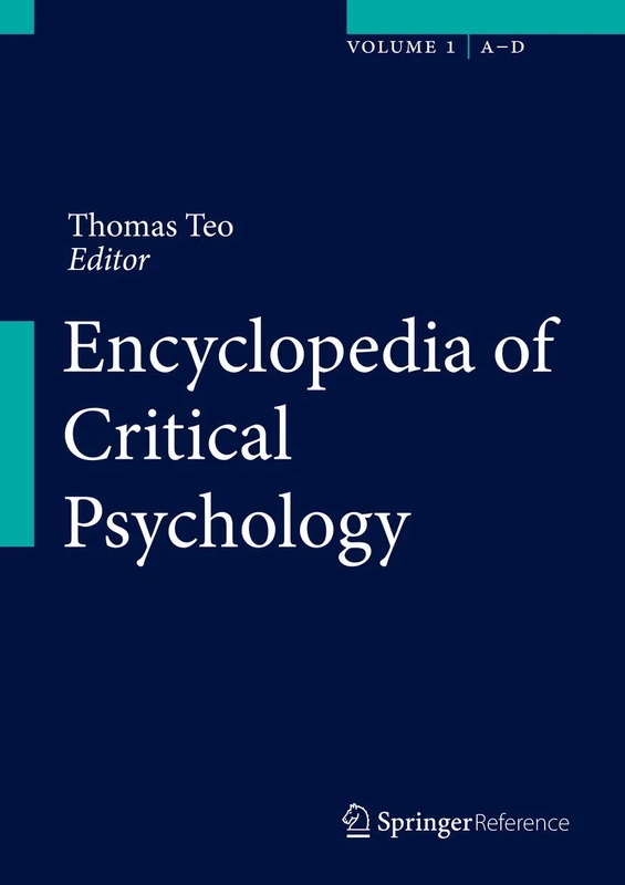 Encyclopedia of Critical Psychology - Image 1