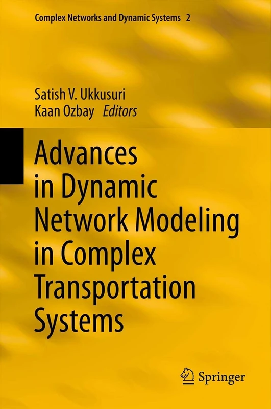 Springer - Advances in Dynamic Network Modeling in Complex Systems