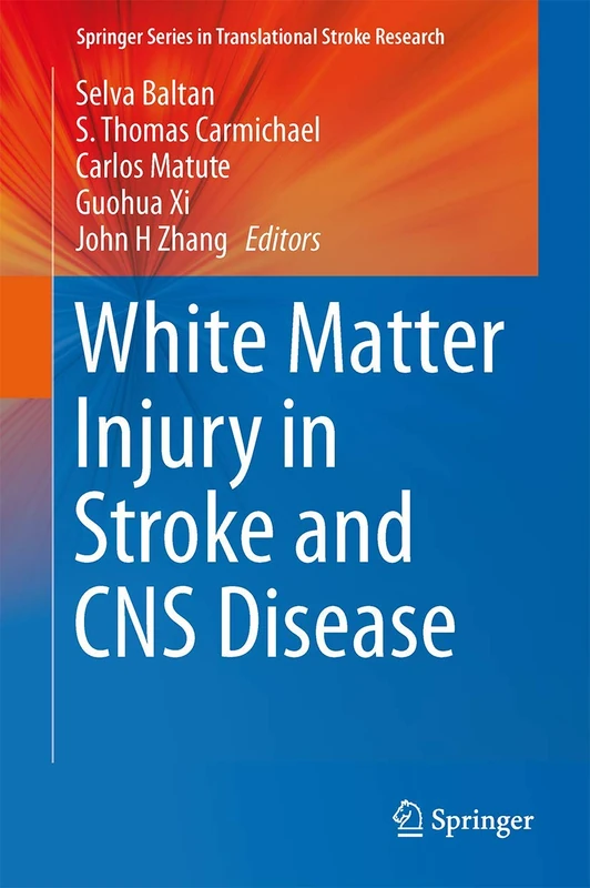 Springer White Matter Injury in Stroke and CNS Disease Vol 4