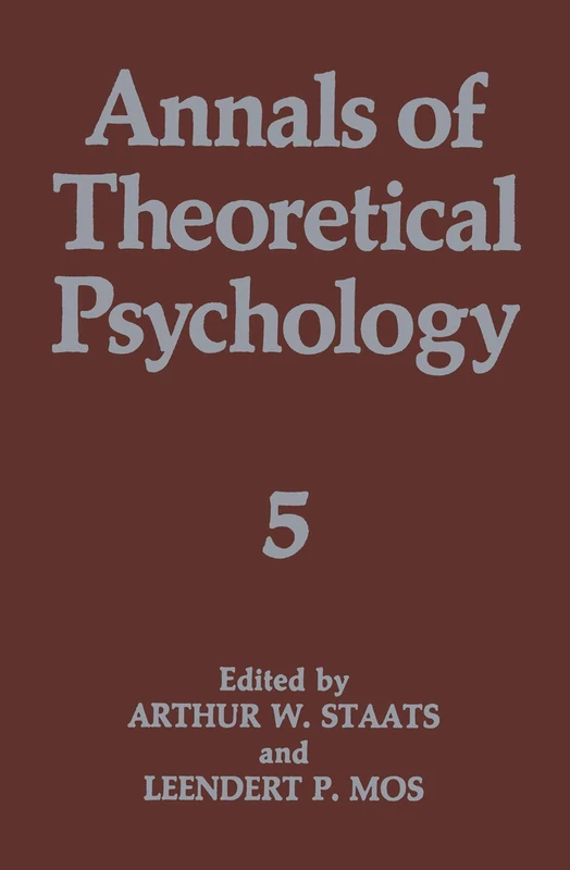 Annals of Theoretical Psychology: 5