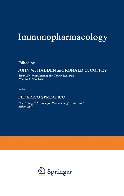 Immunopharmacology: 3 (Comprehensive Immunology, 3)