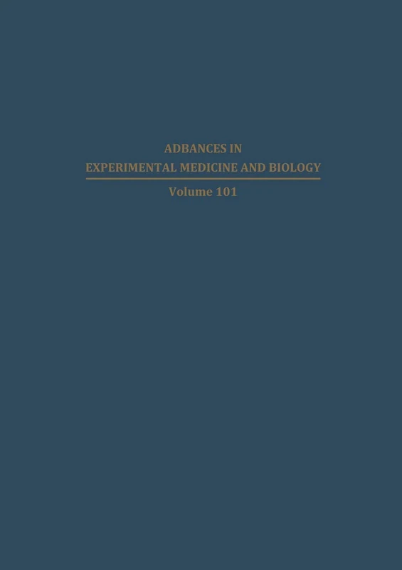 Enzymes of Lipid Metabolism: 101 (Advances in Experimental Medicine and Biology, 101)