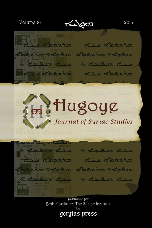 Hugoye: Journal of Syriac Studies (volume 16): 2013