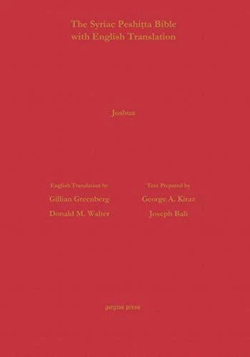 Joshua According to the Syriac Peshitta Version with English Translation (Surath Kthob)