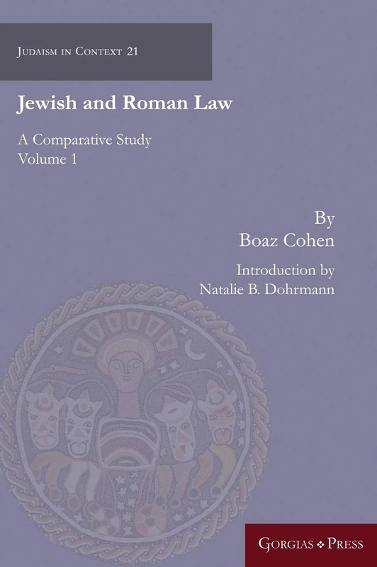 Jewish and Roman Law (vol 1): A Comparative Study: 21 (Judaism in Context) - Image 1
