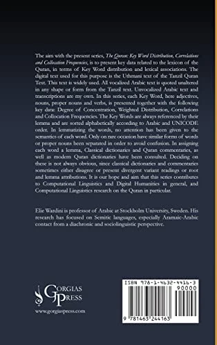 The Quran: Key Word Distribution Volume 2 - Gorgias Press