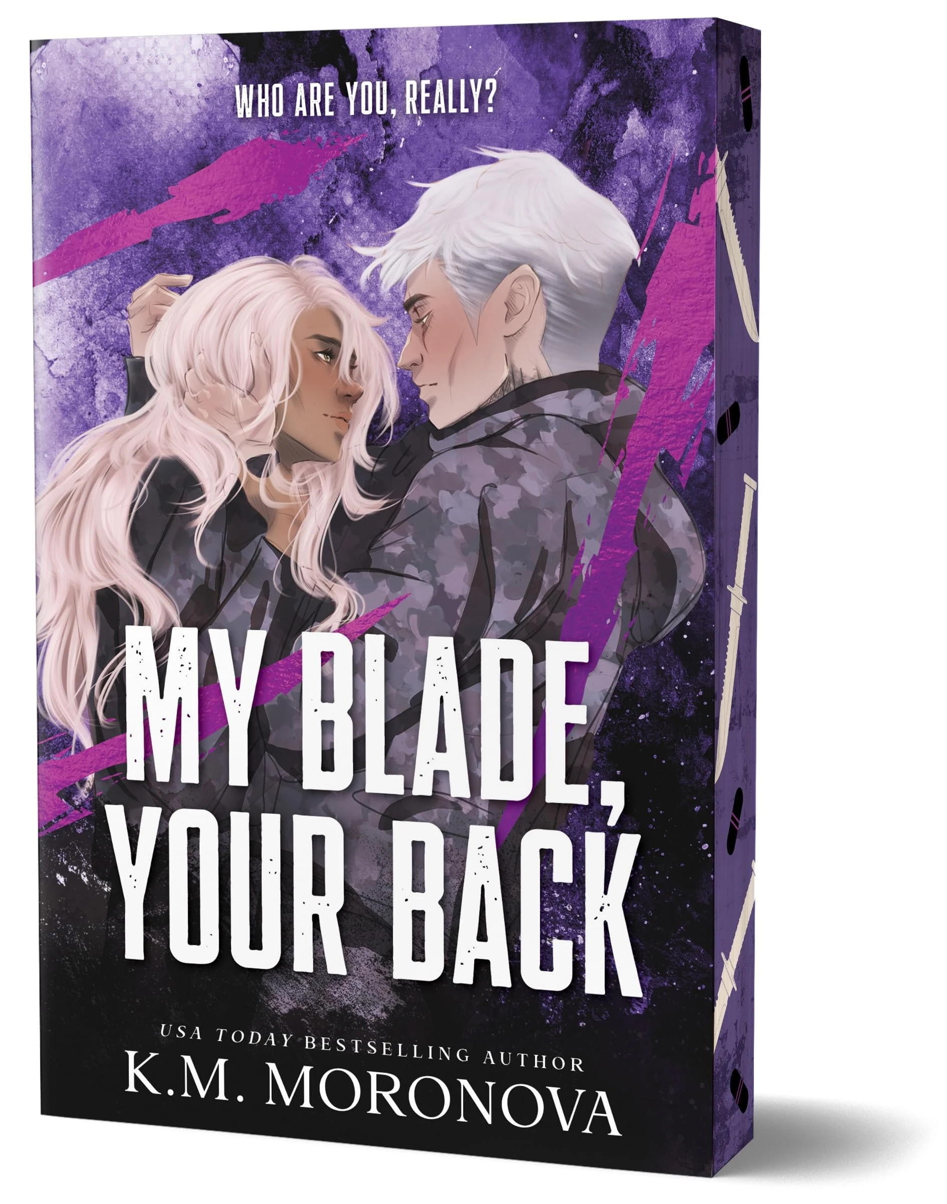 My Blade, Your Back: The Dark Military Romance Sequel to Your Knife, My Heart (Dark Forces Book 2)