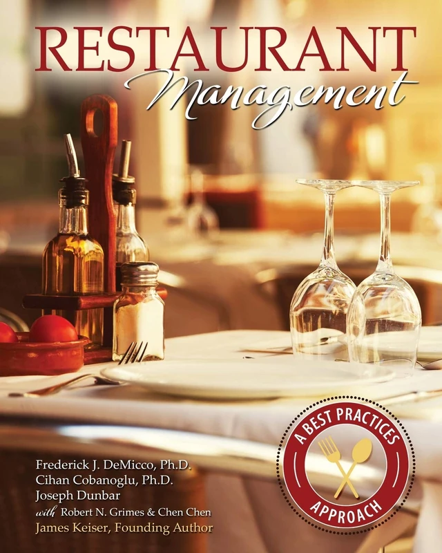 Kendall Hunt Restaurant Management: A Best Practices Approach