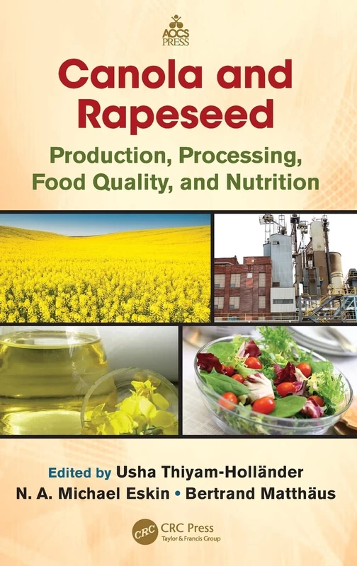 CRC Press Canola and Rapeseed - Production and Nutrition Book