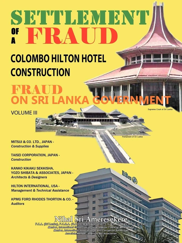 Settlement Of A Fraud Colombo Hilton Hotel Construction: Fraud On Sri Lanka Government - Image 1